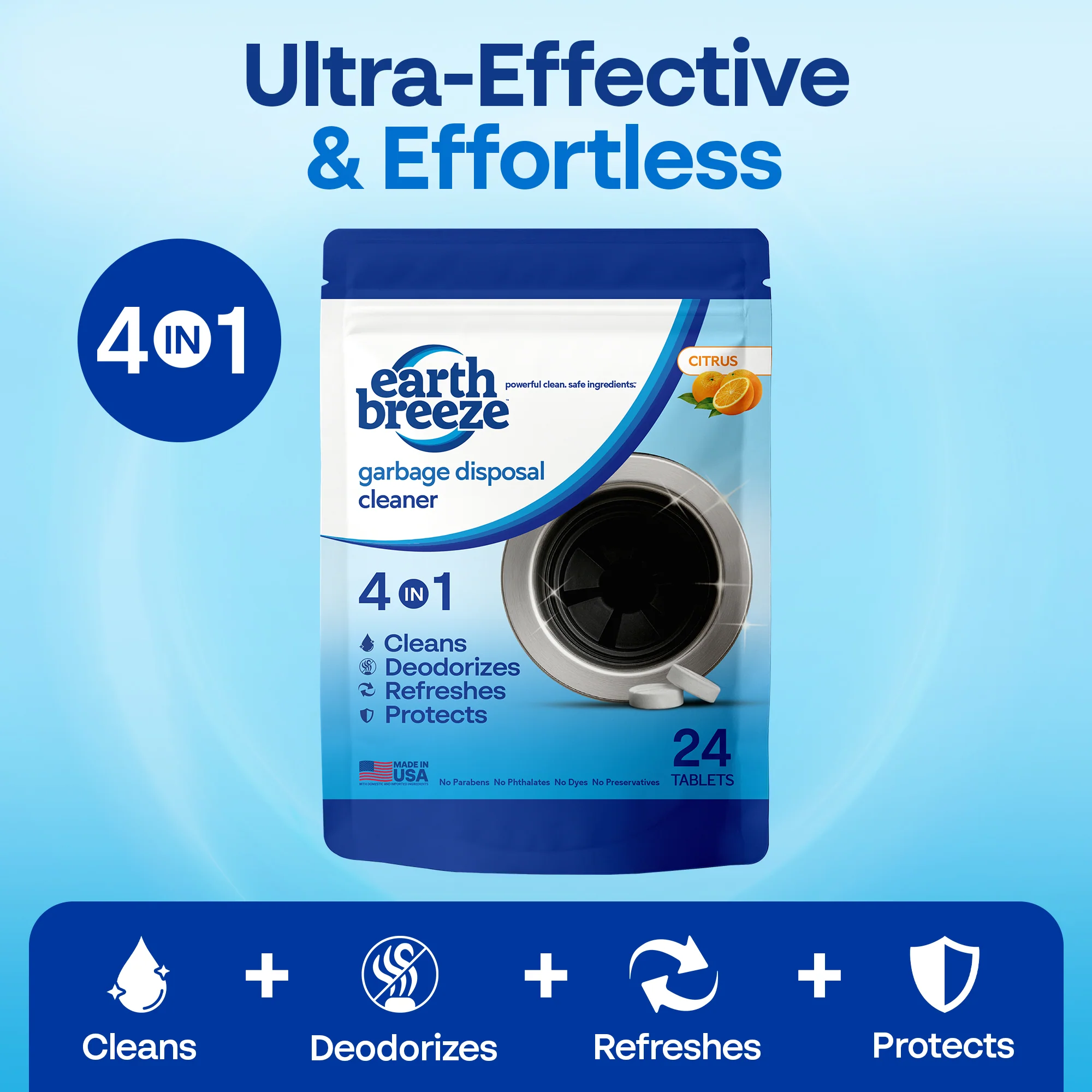 Garbage Disposal Cleaner Tablets - 4 Pack - Image 4