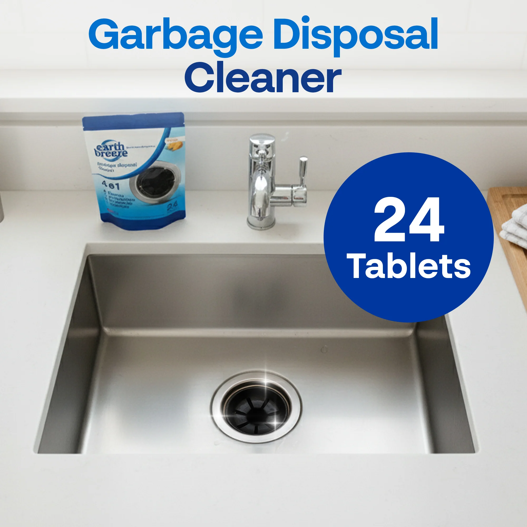 Garbage Disposal Cleaner Tablets - 4 Pack - Image 6