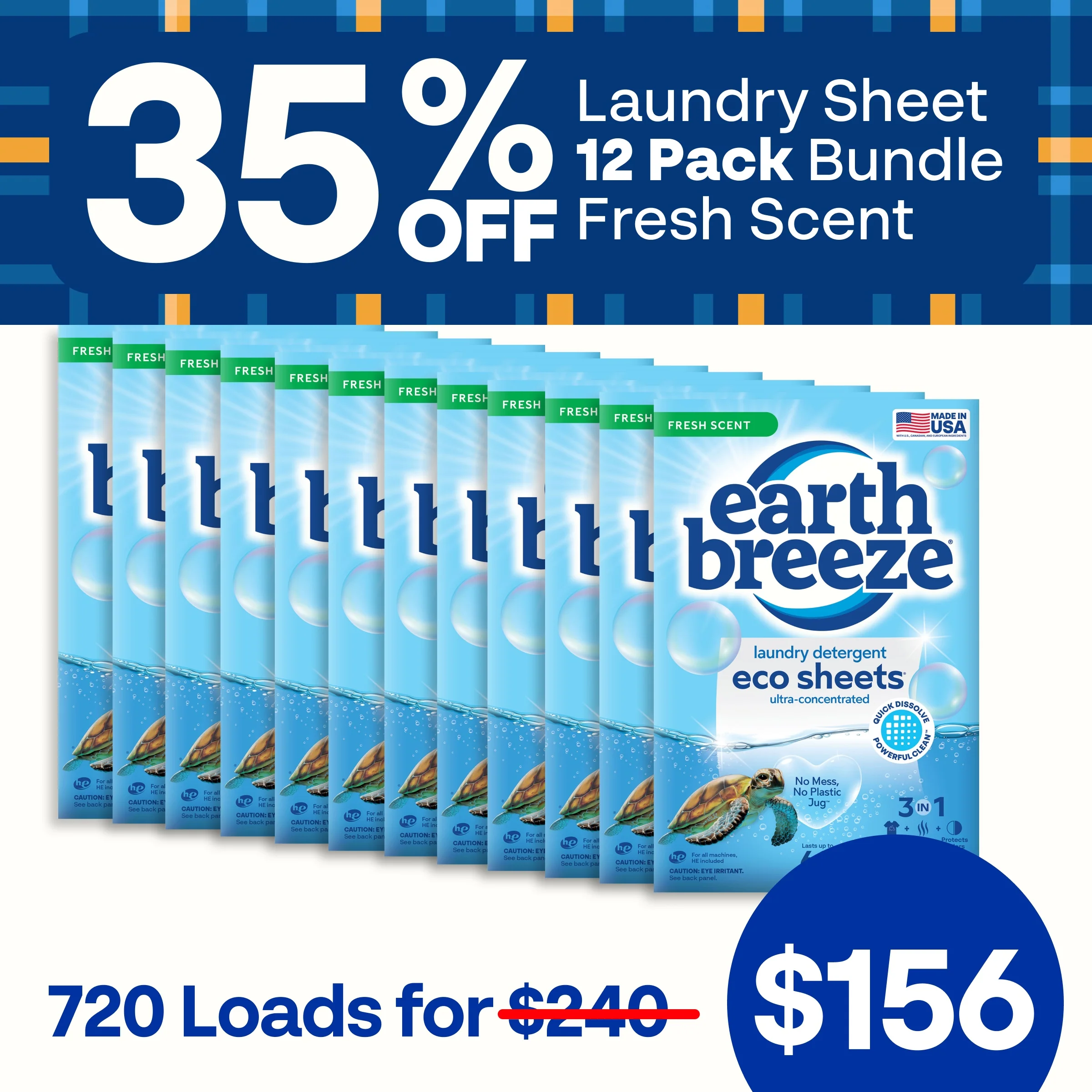 Laundry Sheet Bundle - 12 Pack - Image 34