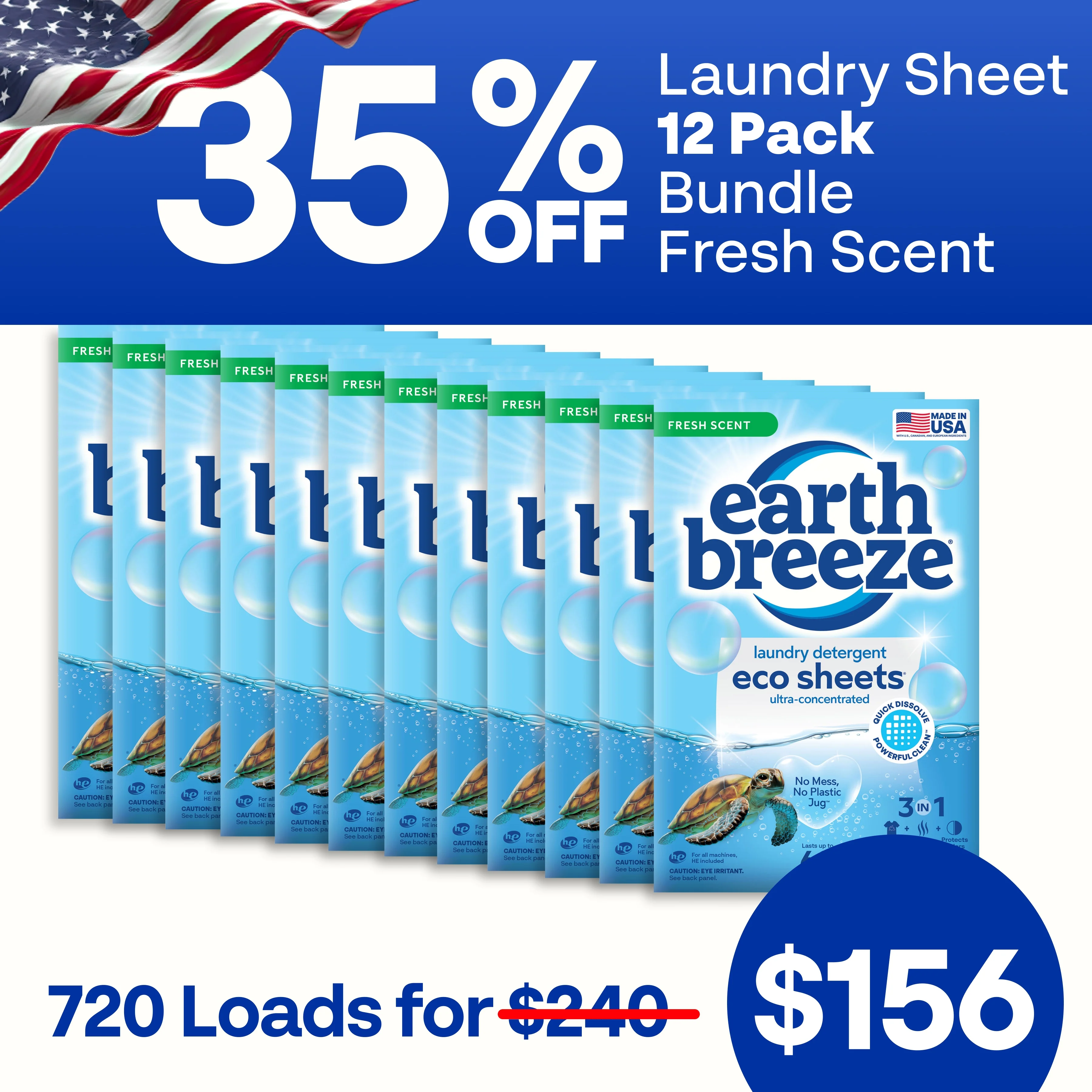 Laundry Sheet Bundle - 12 Pack - Image 4