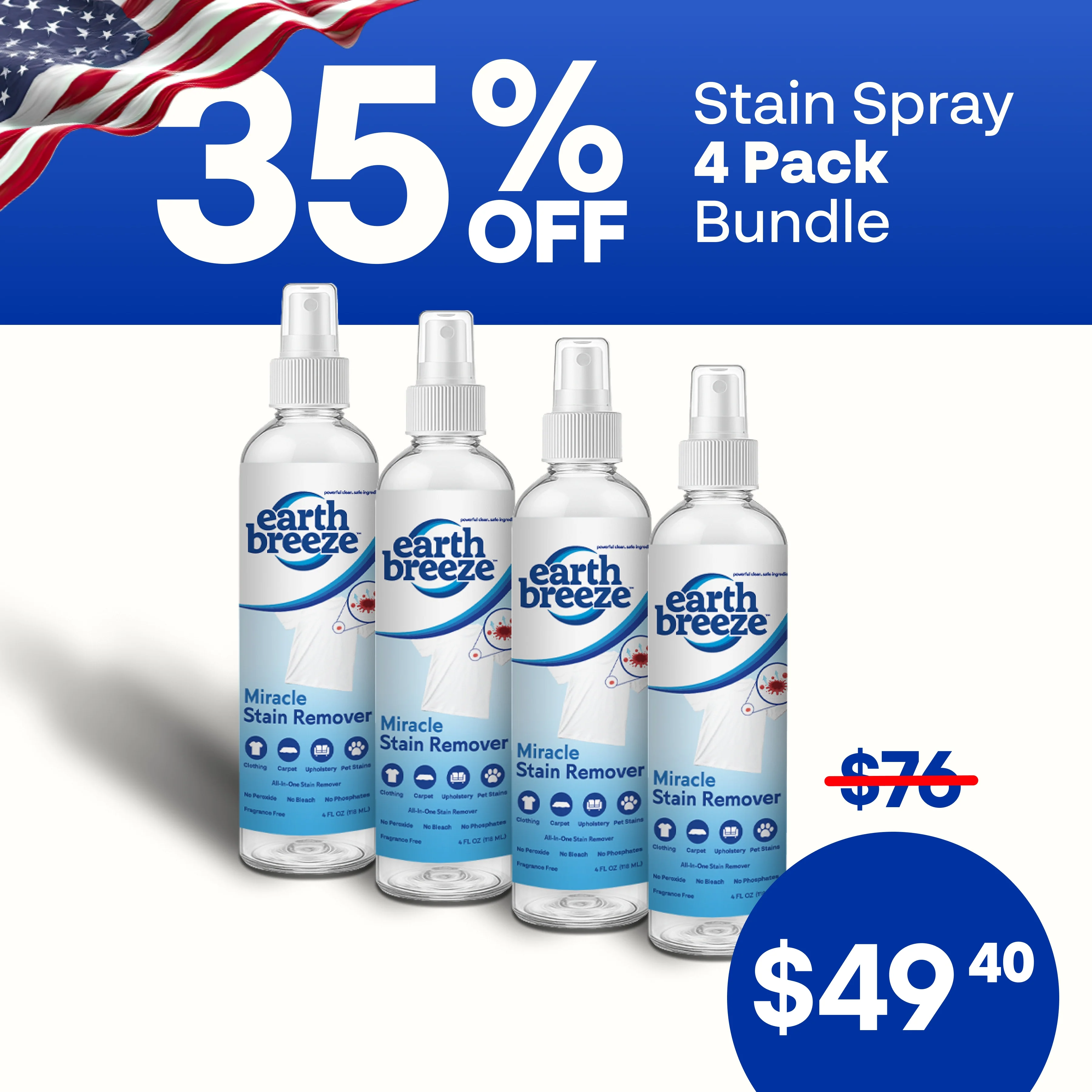 Stain Spray Bundle - 4 Pack - Image 4