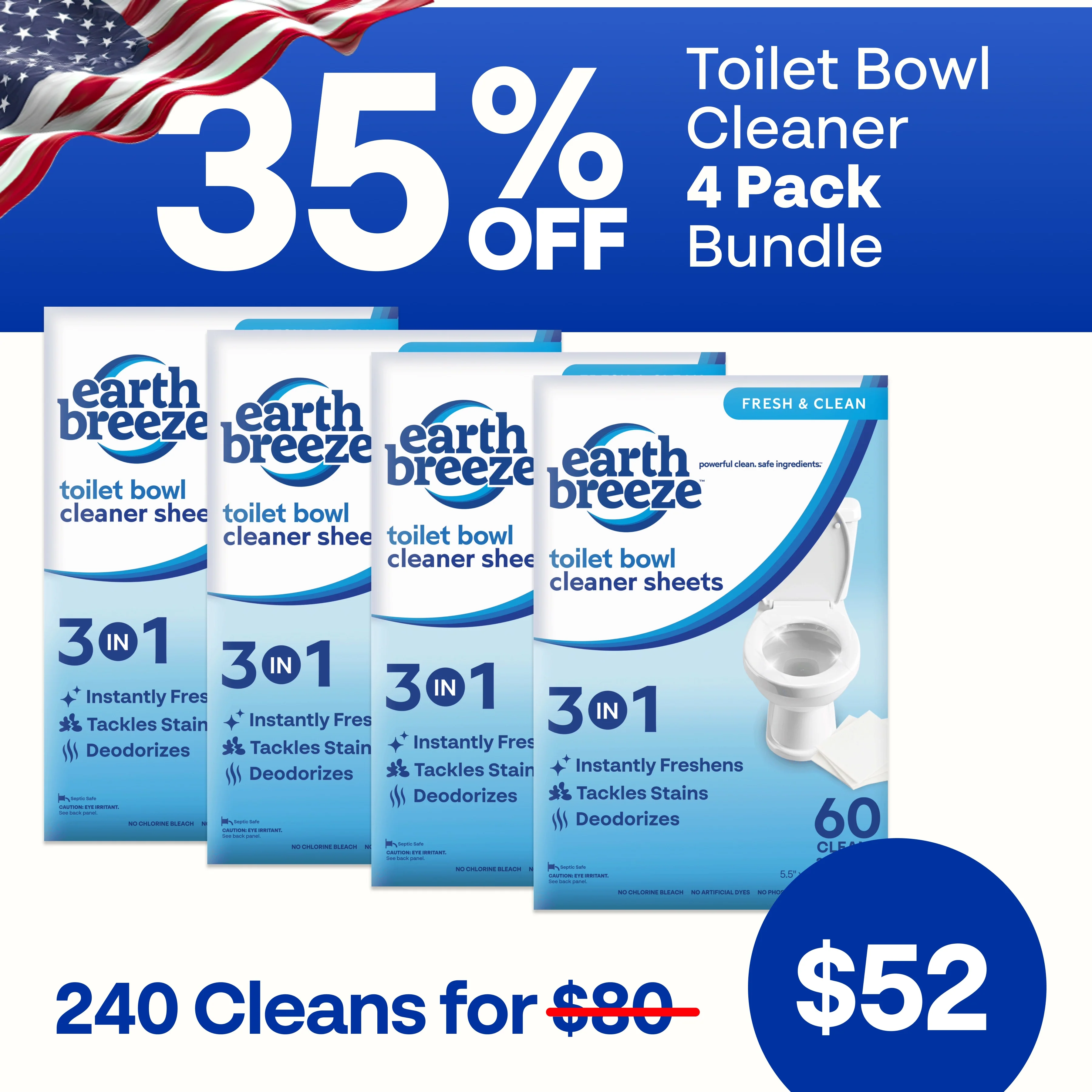 Toilet Bowl Cleaner Bundle - 4 Pack - Image 3