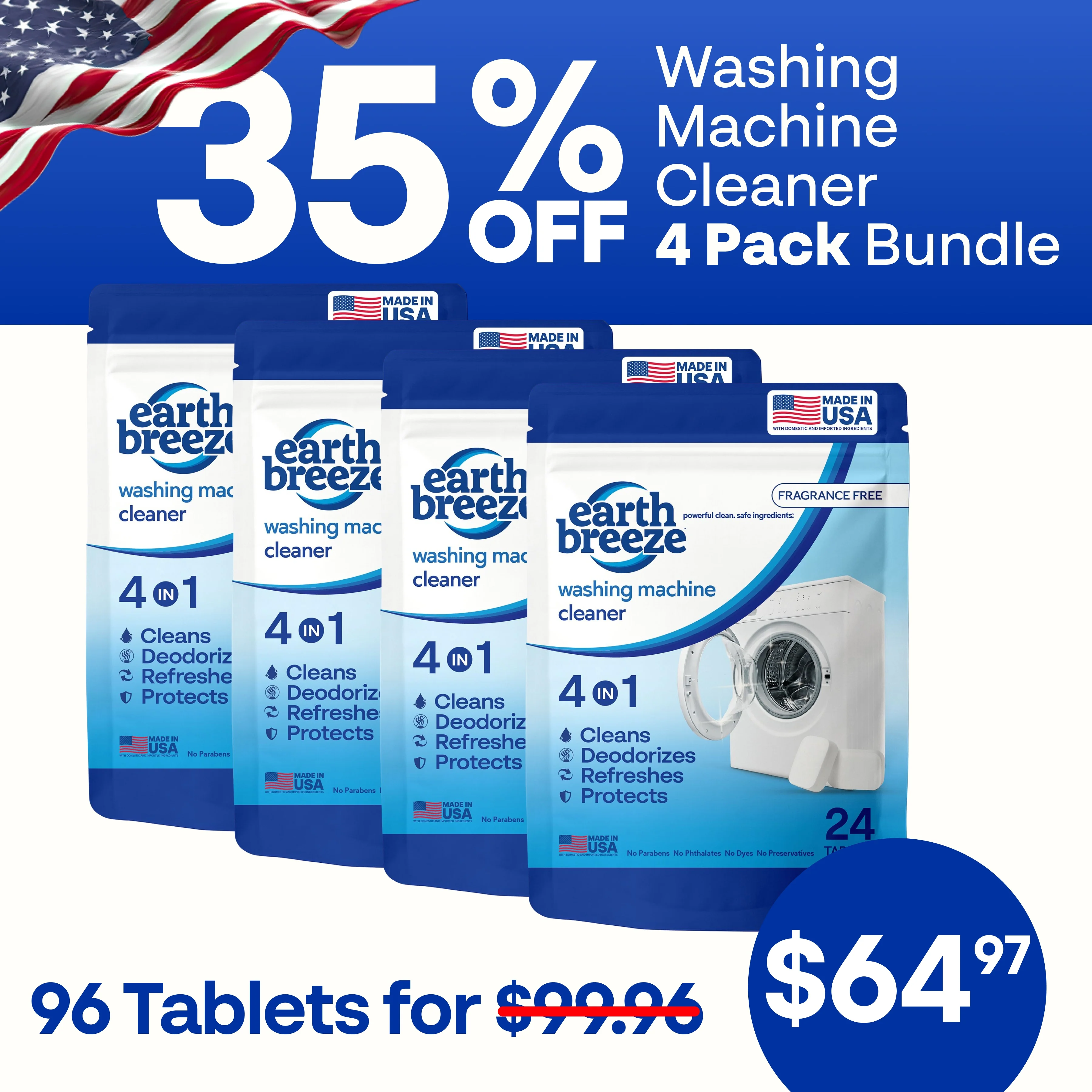 Washing Machine Cleaner - 4 Pack - Image 3